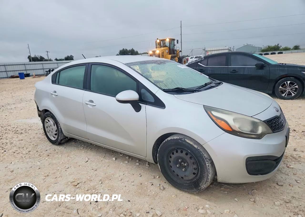 2013 Kia Rio Lx VIN:KNADM4A39D6238984 - 4