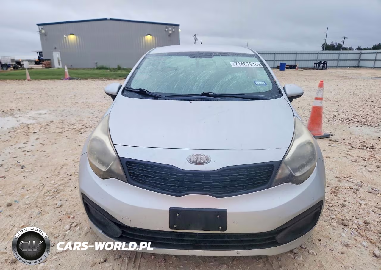 2013 Kia Rio Lx VIN:KNADM4A39D6238984 - 5