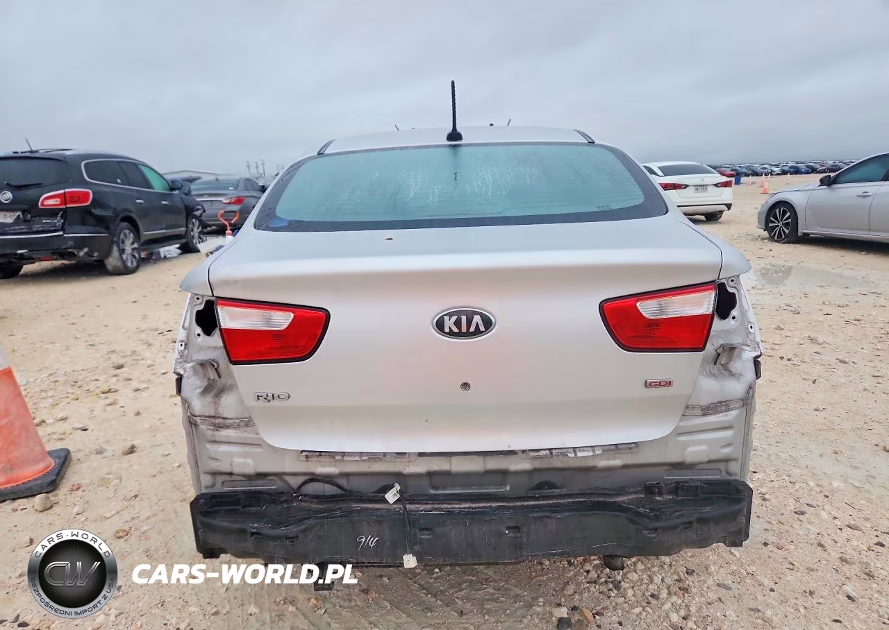 2013 Kia Rio Lx VIN:KNADM4A39D6238984 - 6