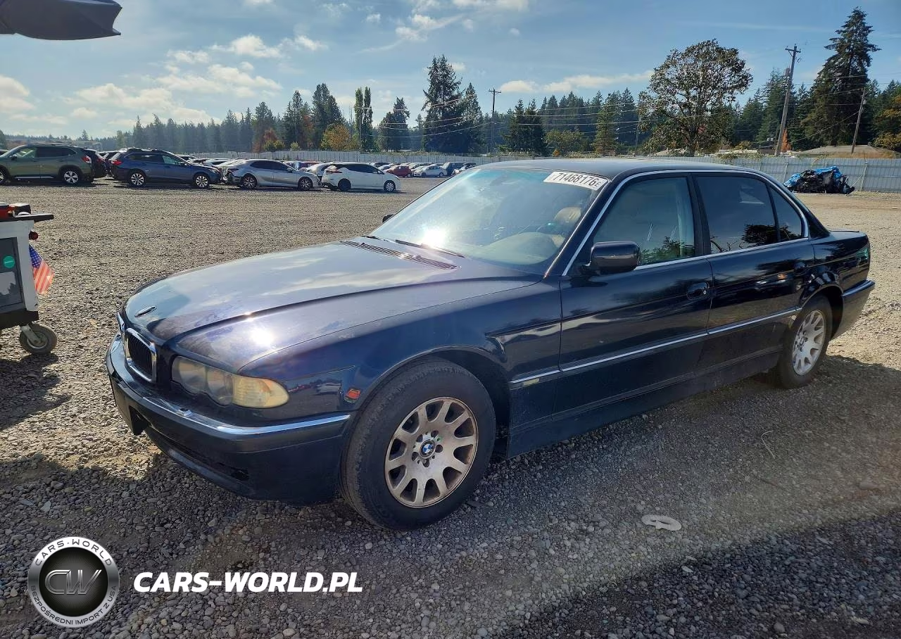 2000 BMW 740 Il VIN:WBAGH8341YDP15990 - 1