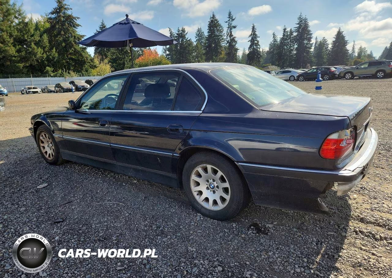 2000 BMW 740 Il VIN:WBAGH8341YDP15990 - 2