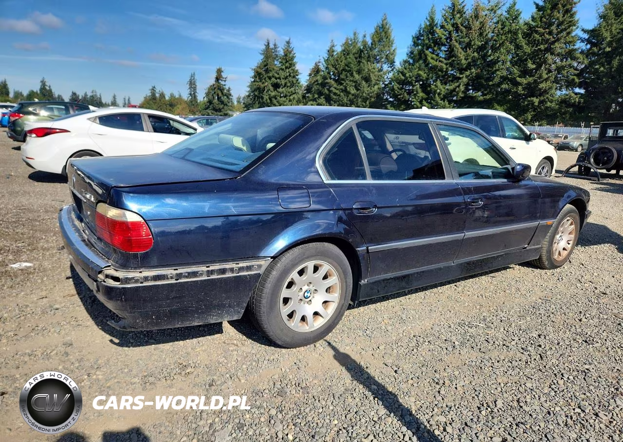2000 BMW 740 Il VIN:WBAGH8341YDP15990 - 3