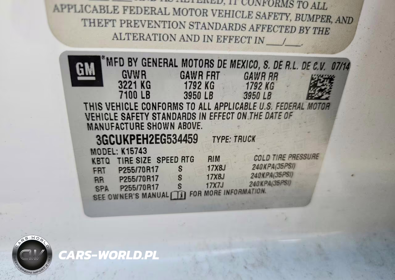 2014 Chevrolet Silverado 1500 Work Truck 1Wt VIN:3GCUKPEH2EG534459 - 12
