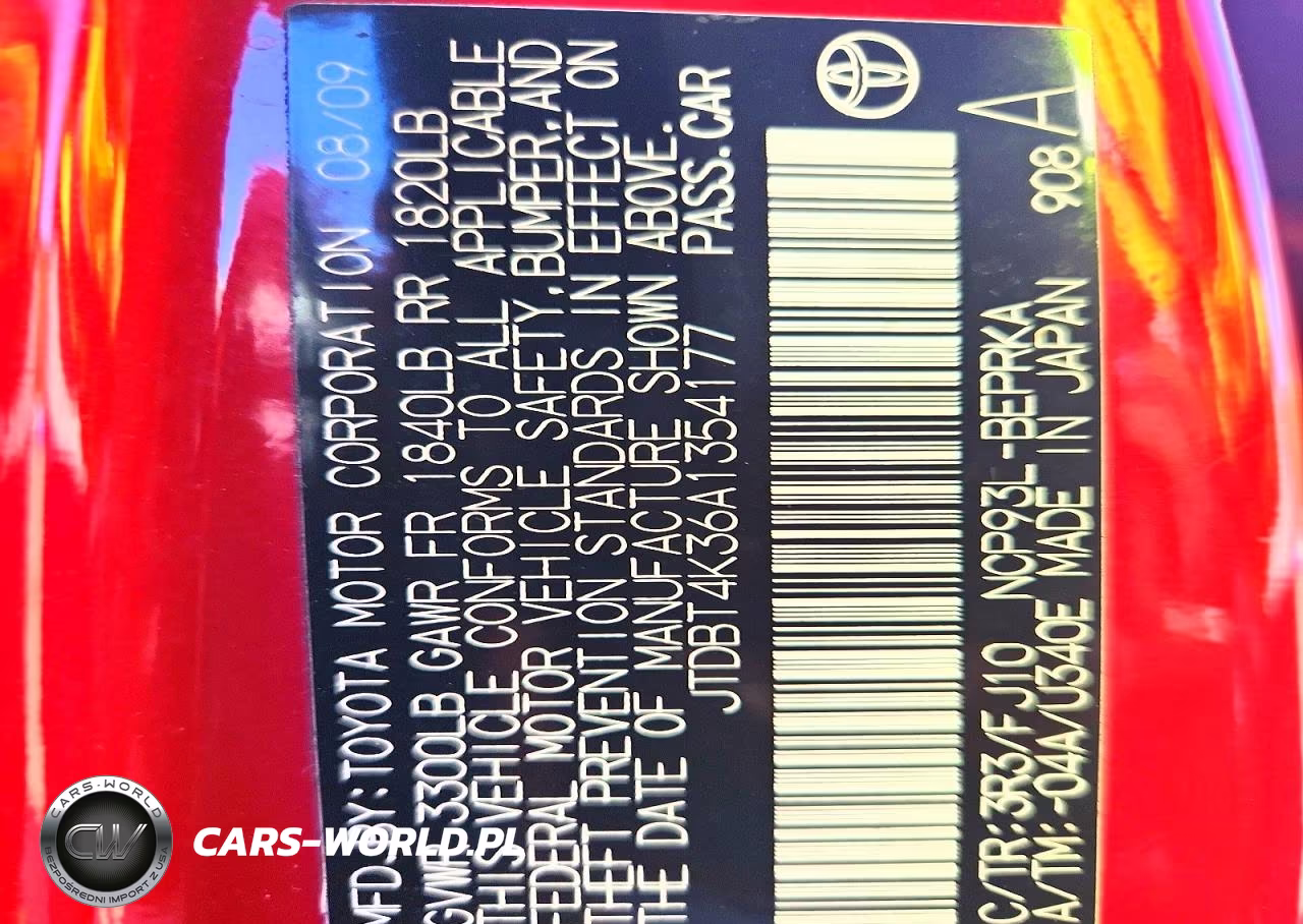 2010 Toyota Yaris Sedan VIN:JTDBT4K36A1354177 - 12