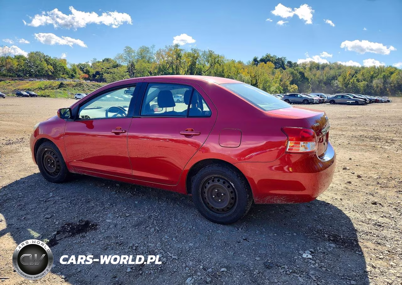 2010 Toyota Yaris Sedan VIN:JTDBT4K36A1354177 - 2
