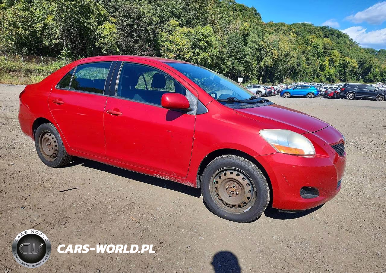 2010 Toyota Yaris Sedan VIN:JTDBT4K36A1354177 - 4