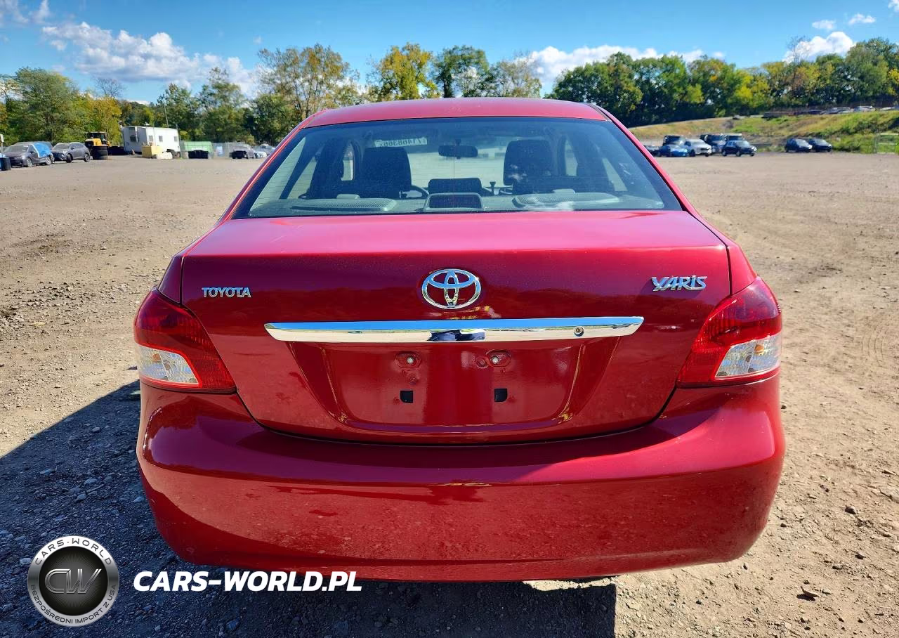 2010 Toyota Yaris Sedan VIN:JTDBT4K36A1354177 - 6