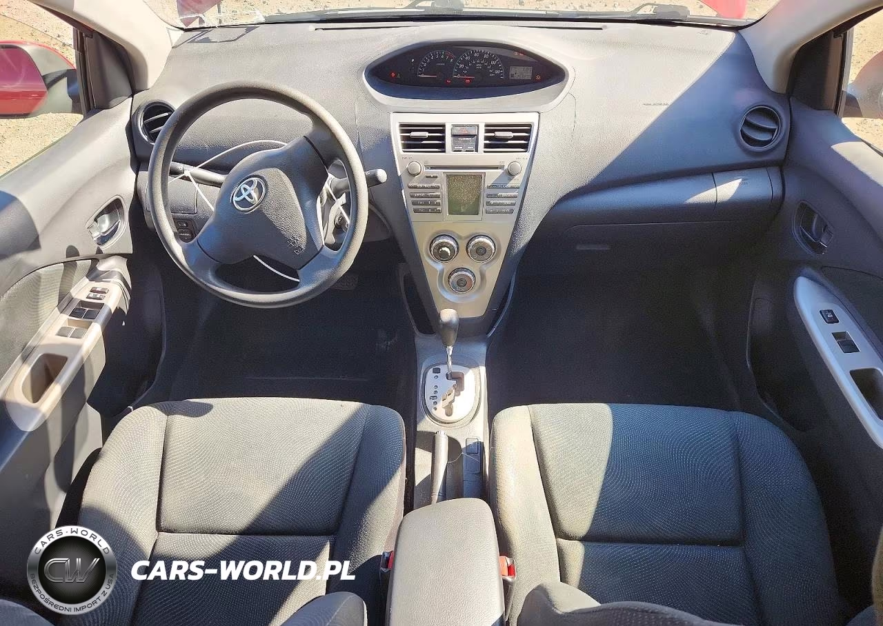 2010 Toyota Yaris Sedan VIN:JTDBT4K36A1354177 - 8