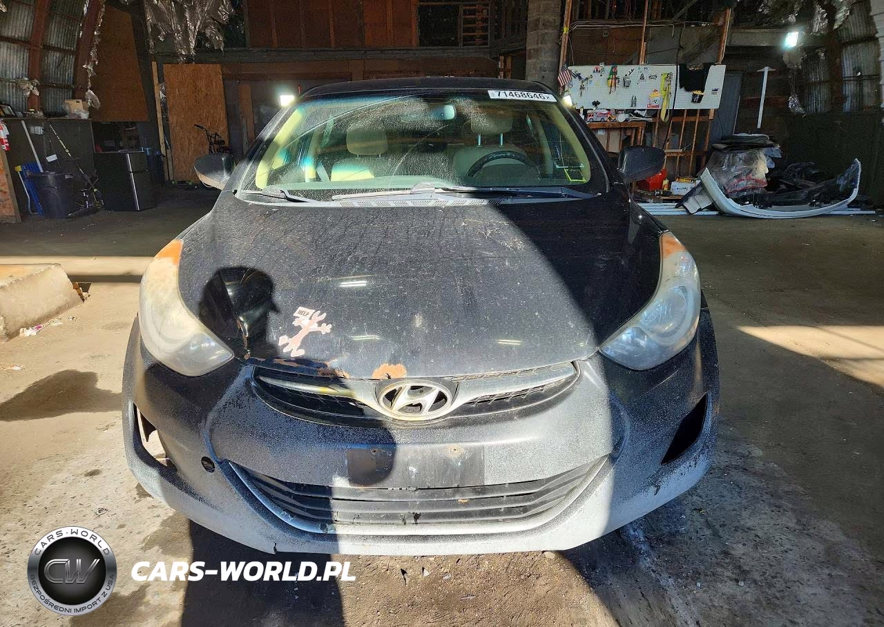 2013 Hyundai Elantra Gls VIN:5NPDH4AE0DH399125 - 5