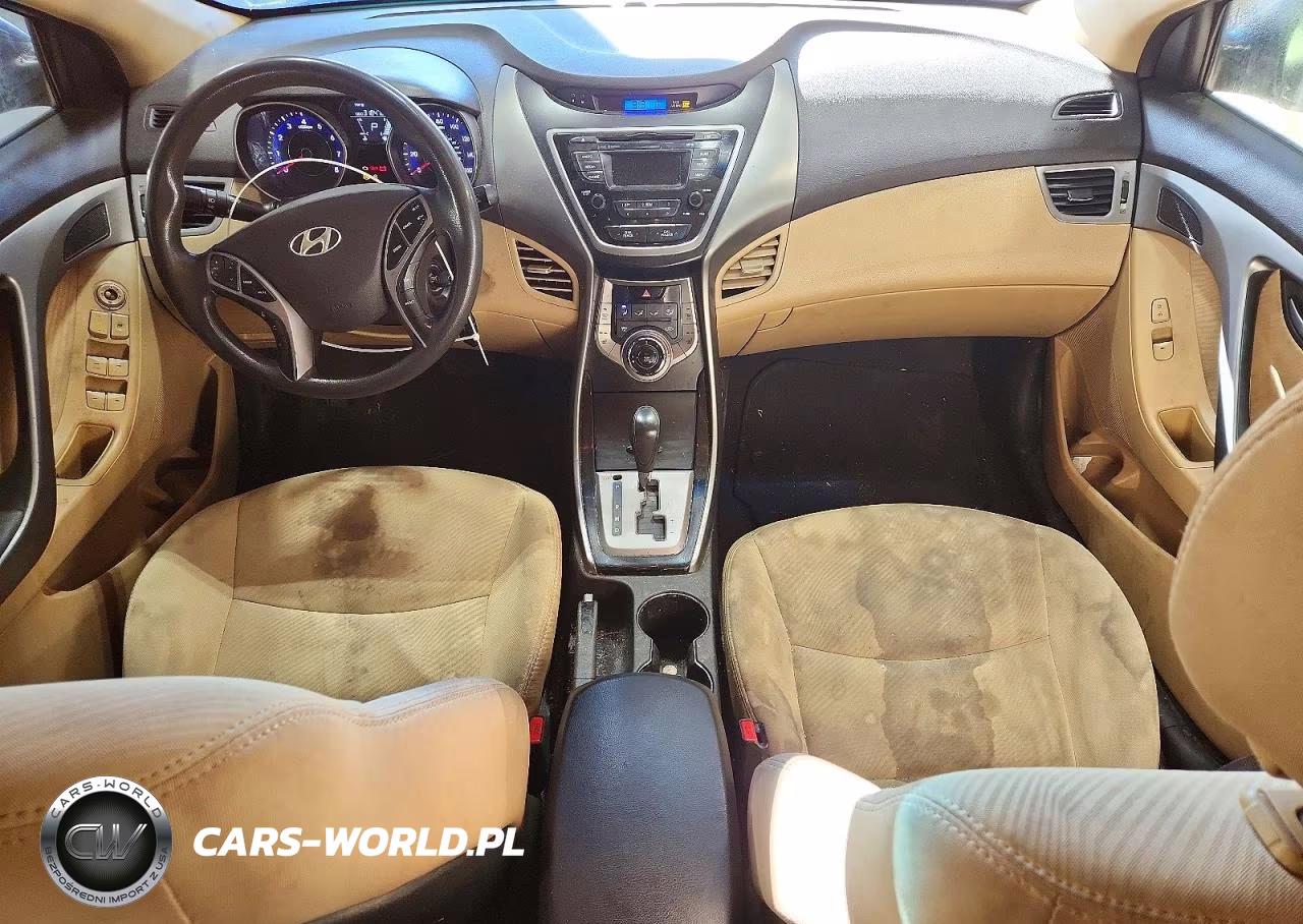 2013 Hyundai Elantra Gls VIN:5NPDH4AE0DH399125 - 8