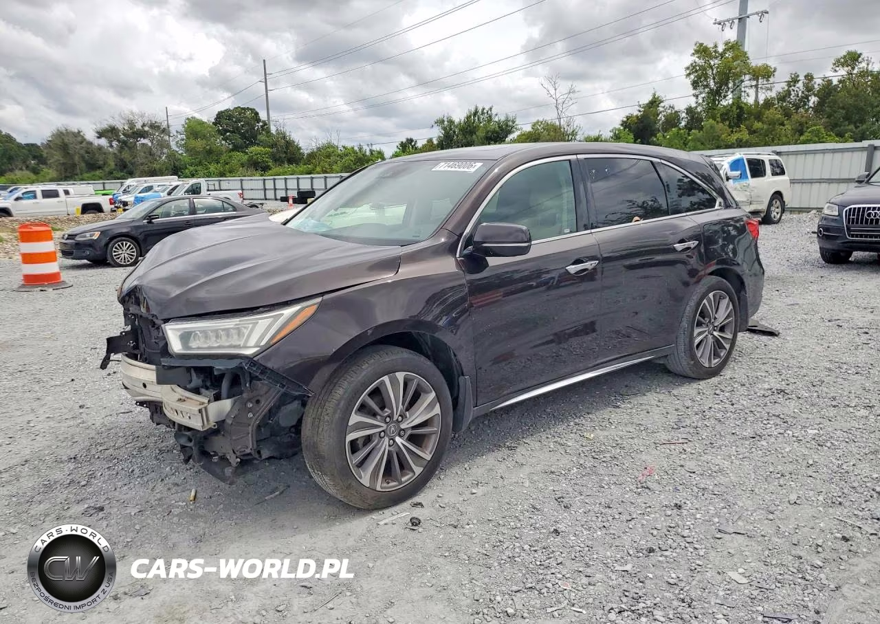 2018 Acura Mdx Technology VIN:5J8YD3H54JL009309 - 1