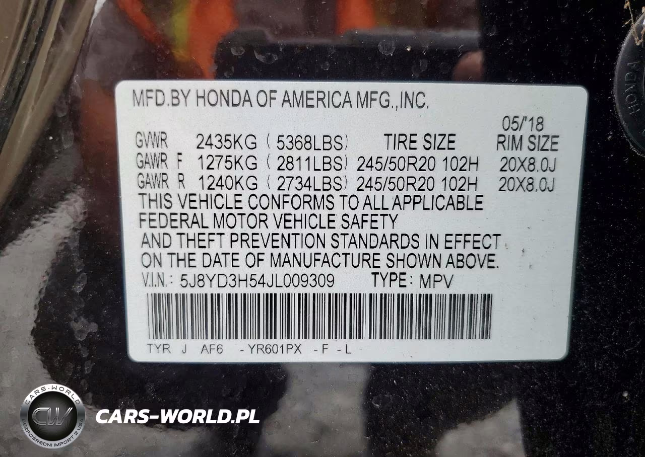 2018 Acura Mdx Technology VIN:5J8YD3H54JL009309 - 14