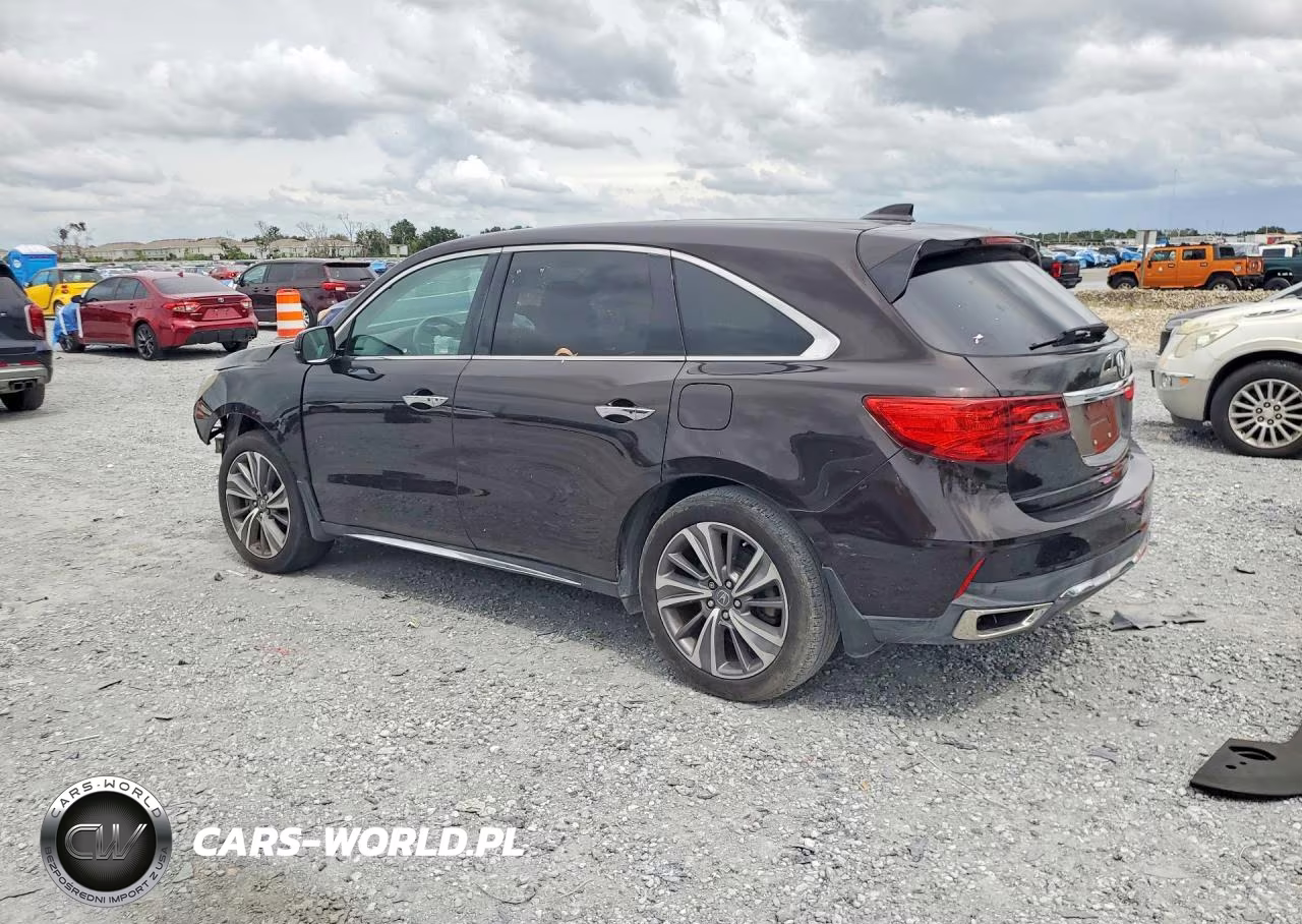 2018 Acura Mdx Technology VIN:5J8YD3H54JL009309 - 2