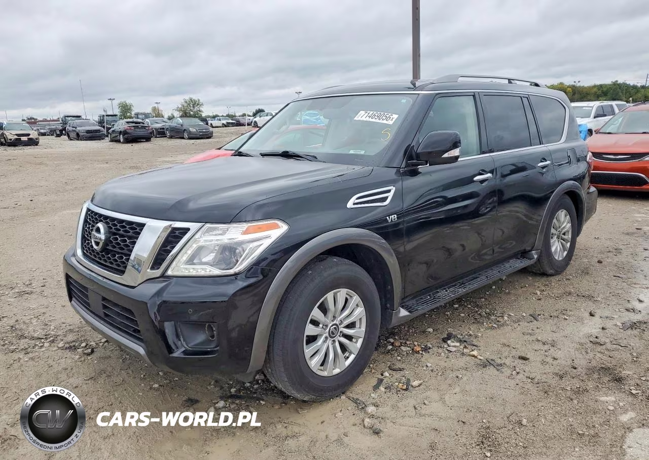 2020 Nissan Armada Sv VIN:JN8AY2ND5L9105027 - 1