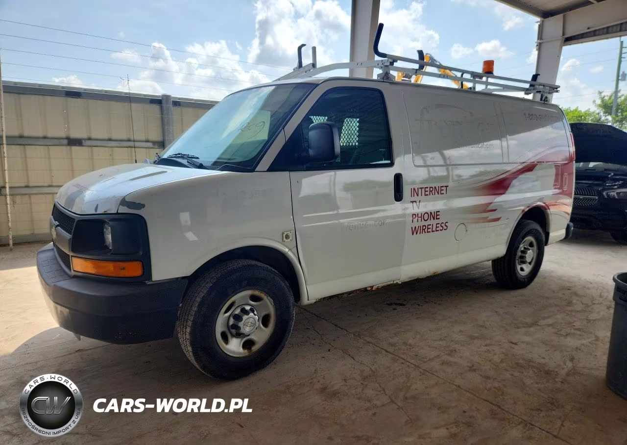 2012 Chevrolet Express 2500 Cargo Delivery Van VIN:1GCWGFCA7C1194943 - 1