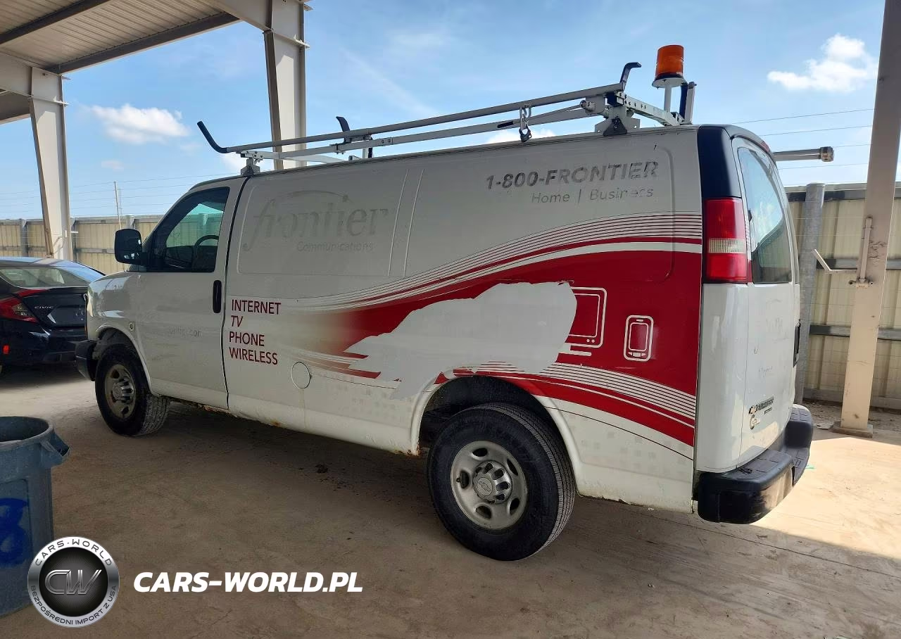 2012 Chevrolet Express 2500 Cargo Delivery Van VIN:1GCWGFCA7C1194943 - 2