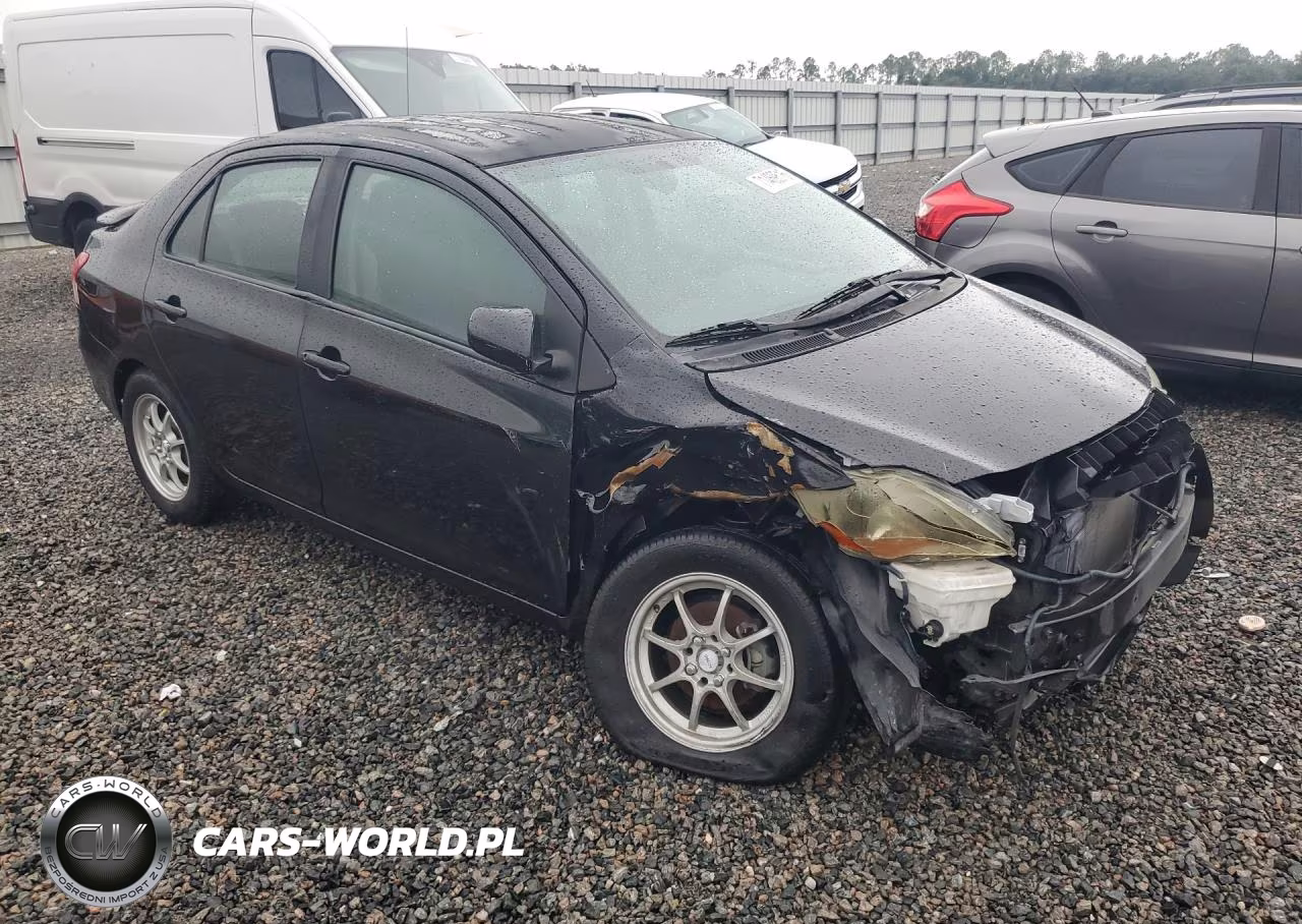 2007 Toyota Yaris Base VIN:JTDBT923671186255 - 4