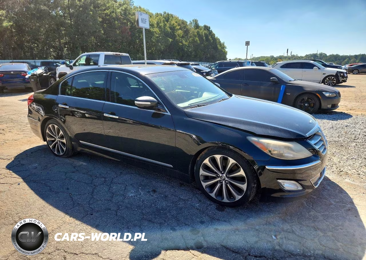 2013 Hyundai Genesis 5.0L VIN:KMHGC4DH9DU219241 - 4