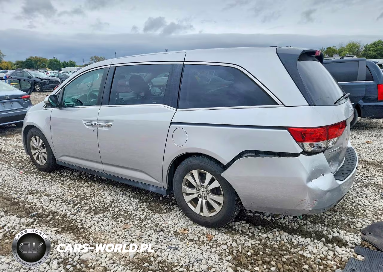 2014 Honda Odyssey Exl VIN:5FNRL5H6XEB129182 - 2