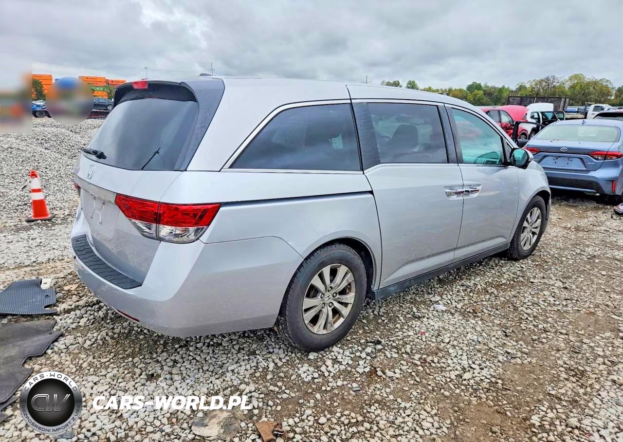 2014 Honda Odyssey Exl VIN:5FNRL5H6XEB129182 - 3