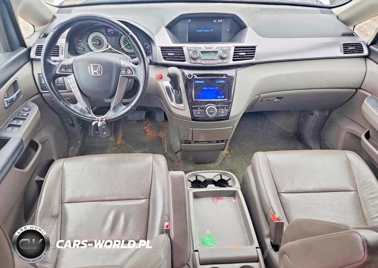 2014 Honda Odyssey Exl VIN:5FNRL5H6XEB129182 - 8