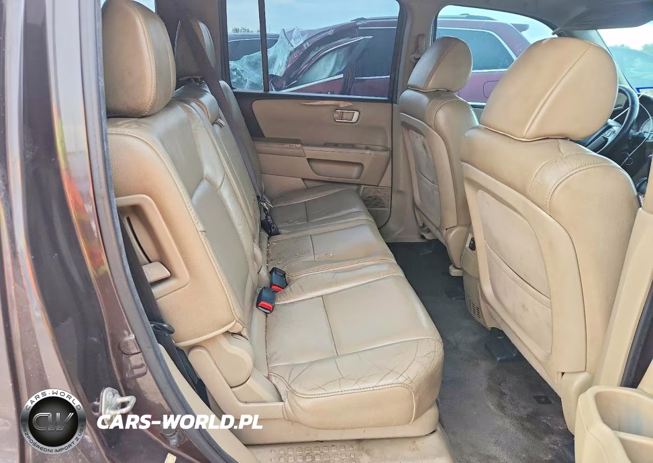 2012 Honda Pilot Exl VIN:5FNYF3H52CB043103 - 10