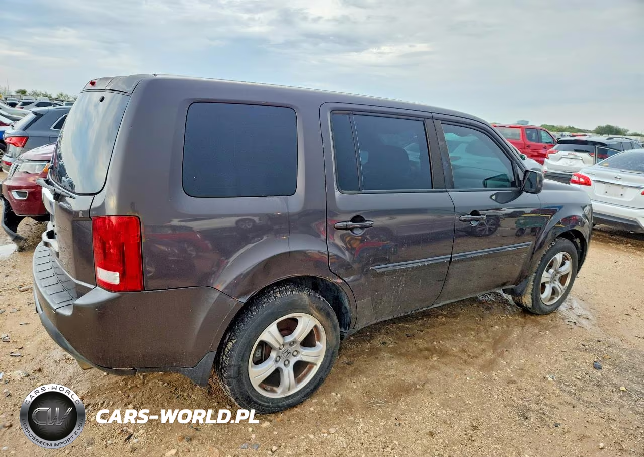 2012 Honda Pilot Exl VIN:5FNYF3H52CB043103 - 3