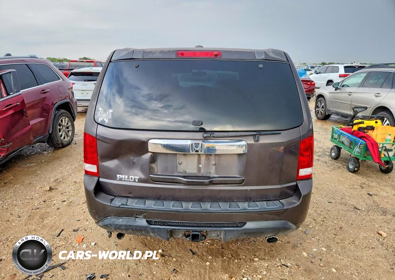 2012 Honda Pilot Exl VIN:5FNYF3H52CB043103 - 6