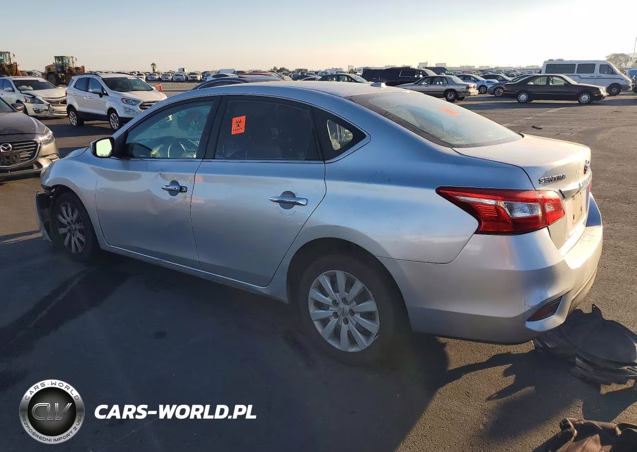 2017 Nissan Sentra Sv VIN:3N1AB7AP0HY348548 - 2