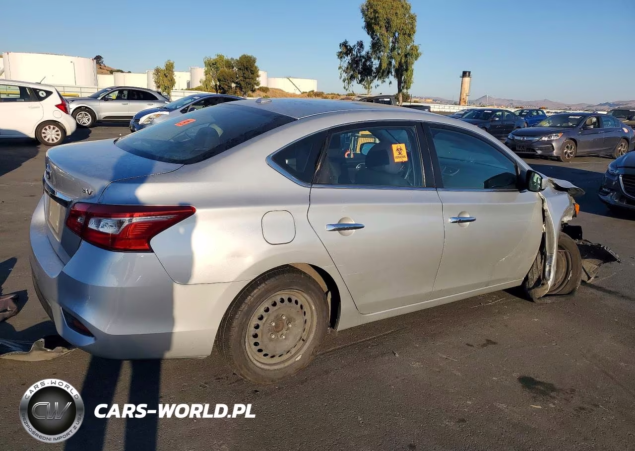 2017 Nissan Sentra Sv VIN:3N1AB7AP0HY348548 - 3