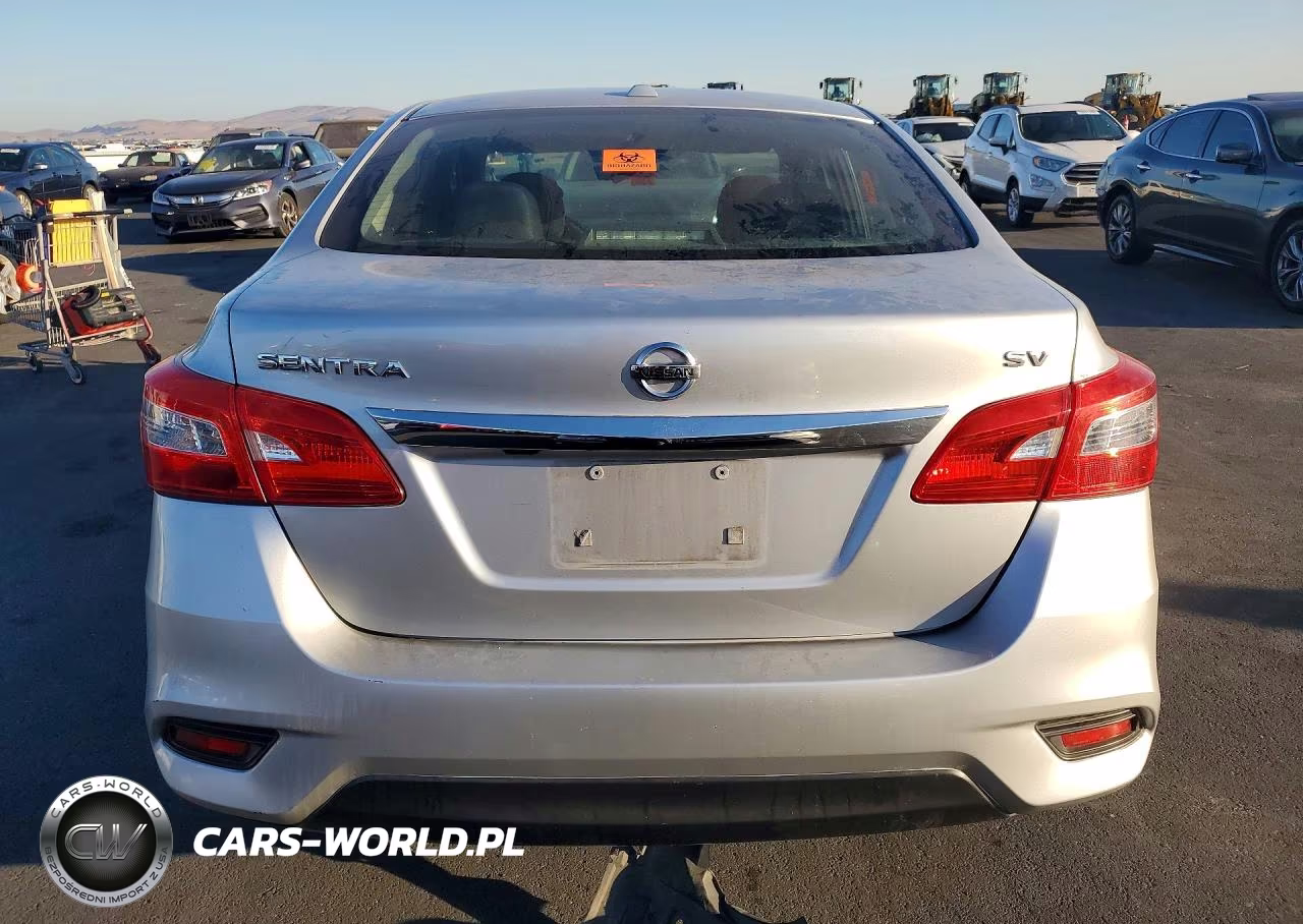 2017 Nissan Sentra Sv VIN:3N1AB7AP0HY348548 - 6