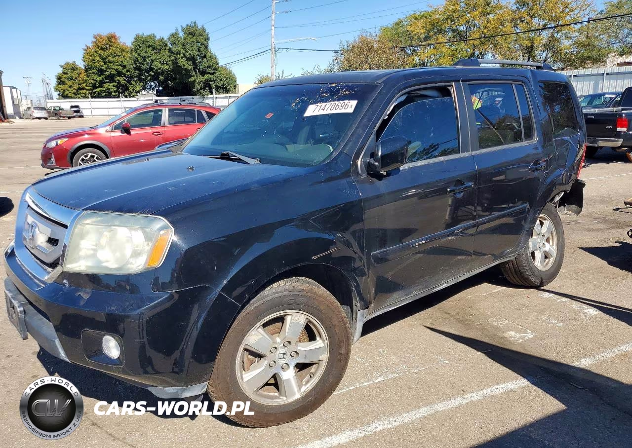 2011 Honda Pilot Exl VIN:5FNYF4H50BB035263 - 1