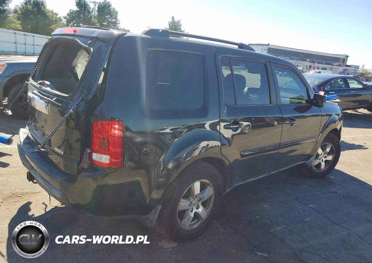 2011 Honda Pilot Exl VIN:5FNYF4H50BB035263 - 3