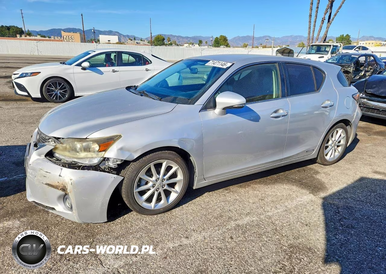 2012 Lexus Ct 200 VIN:JTHKD5BH6C2101788 - 1