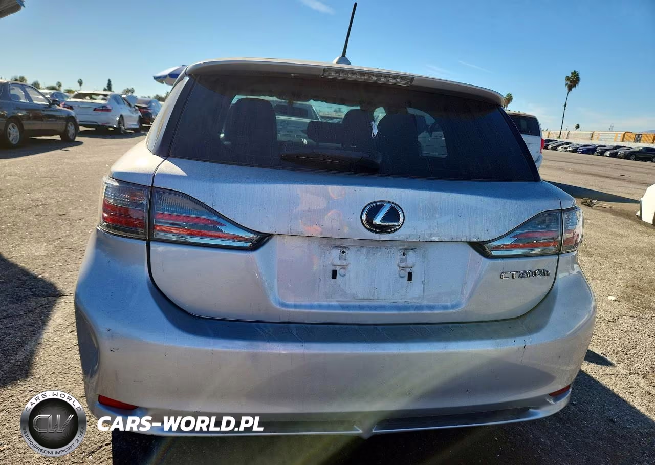 2012 Lexus Ct 200 VIN:JTHKD5BH6C2101788 - 6
