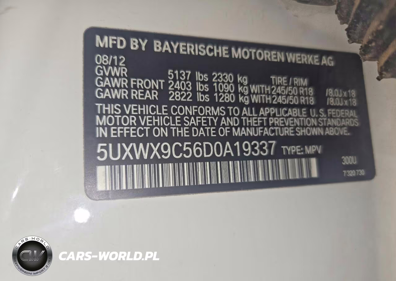 2013 BMW X3 xDrive28I VIN:5UXWX9C56D0A19337 - 13