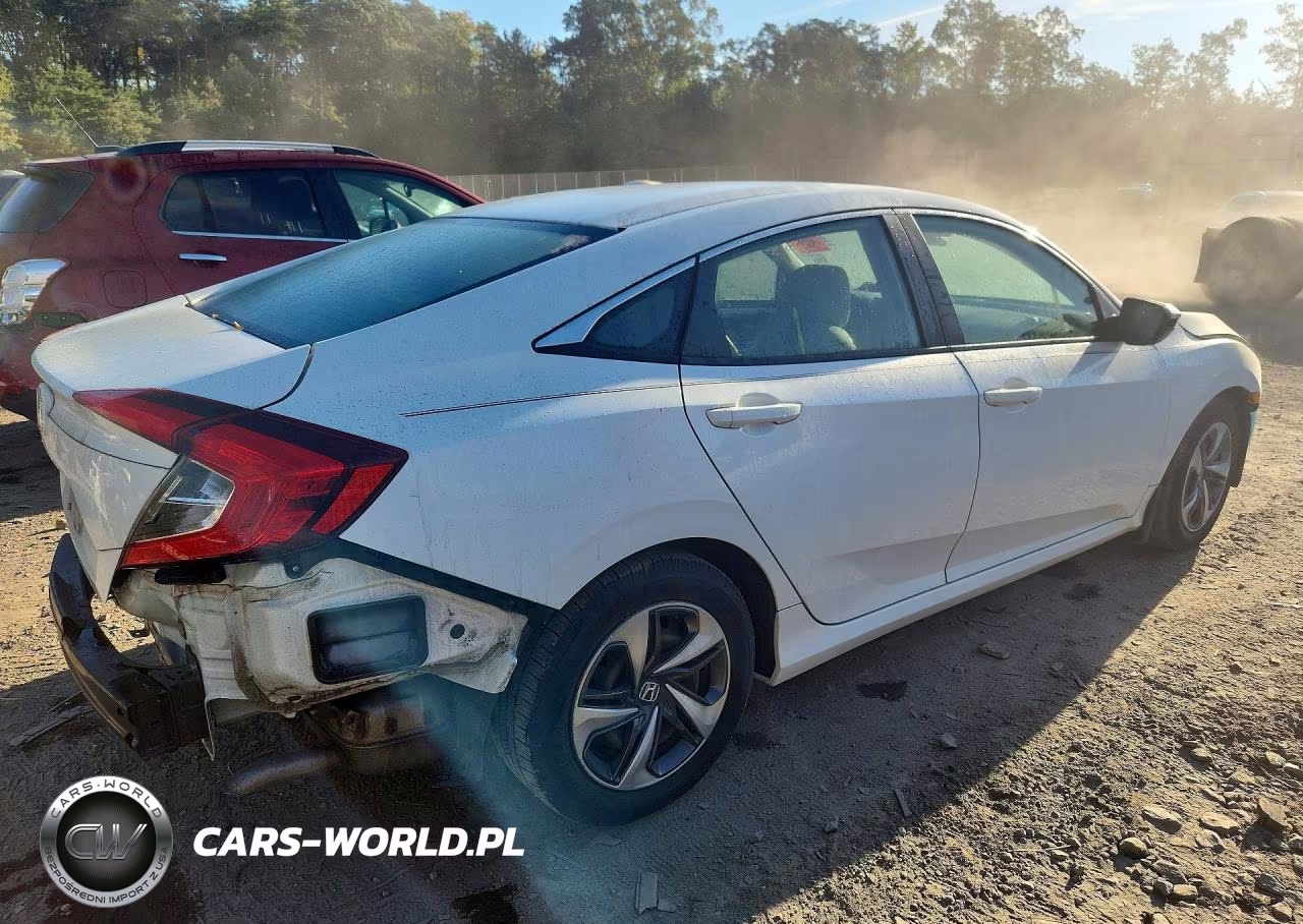 2019 Honda Civic Lx VIN:19XFC2F69KE030570 - 3