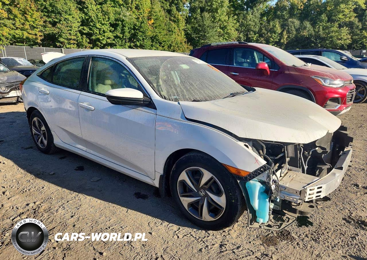 2019 Honda Civic Lx VIN:19XFC2F69KE030570 - 4