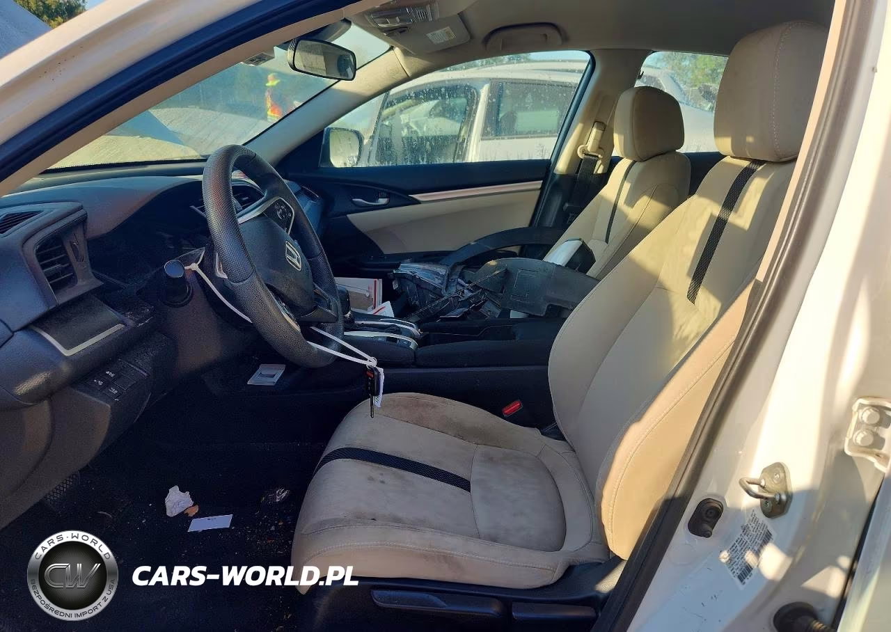 2019 Honda Civic Lx VIN:19XFC2F69KE030570 - 7