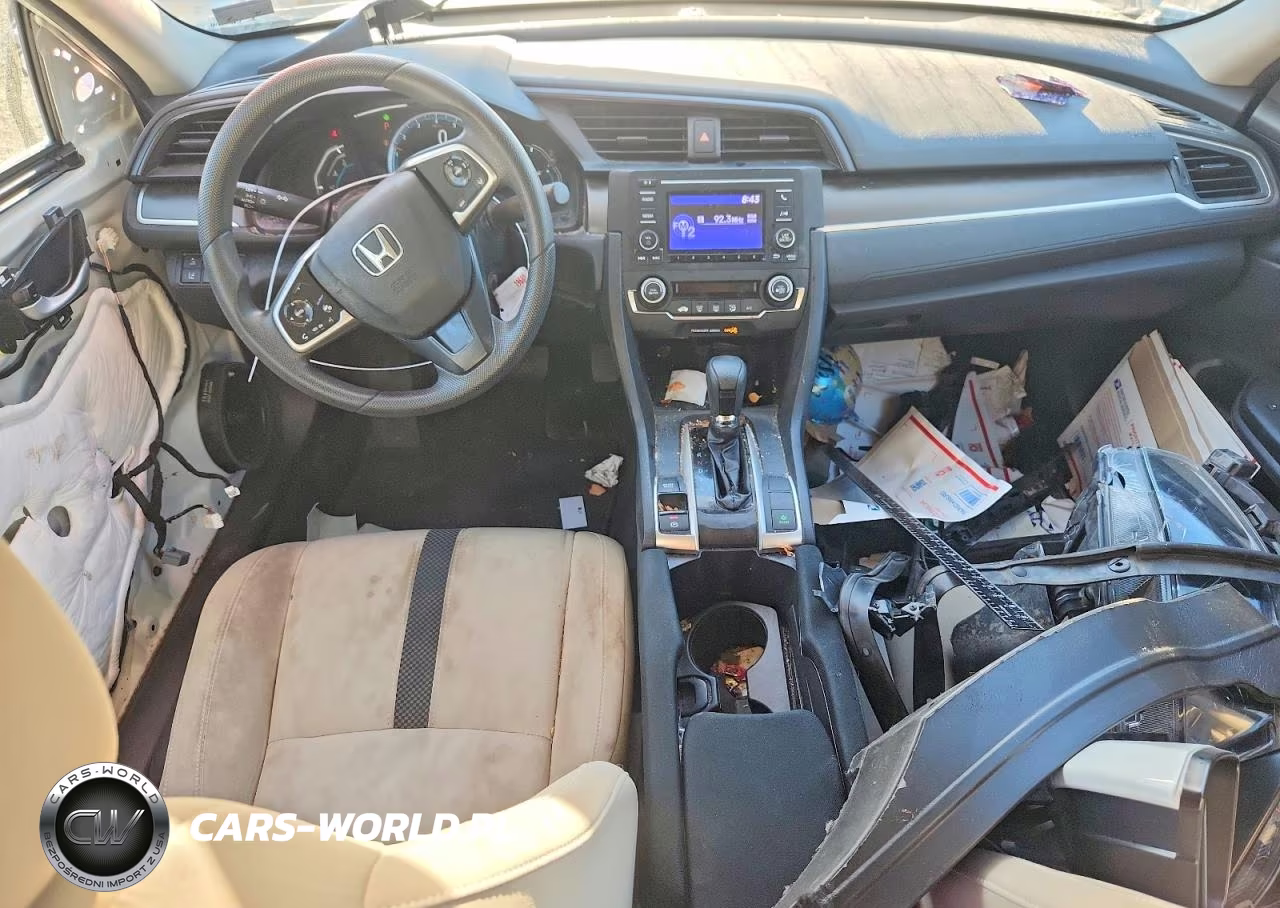 2019 Honda Civic Lx VIN:19XFC2F69KE030570 - 8