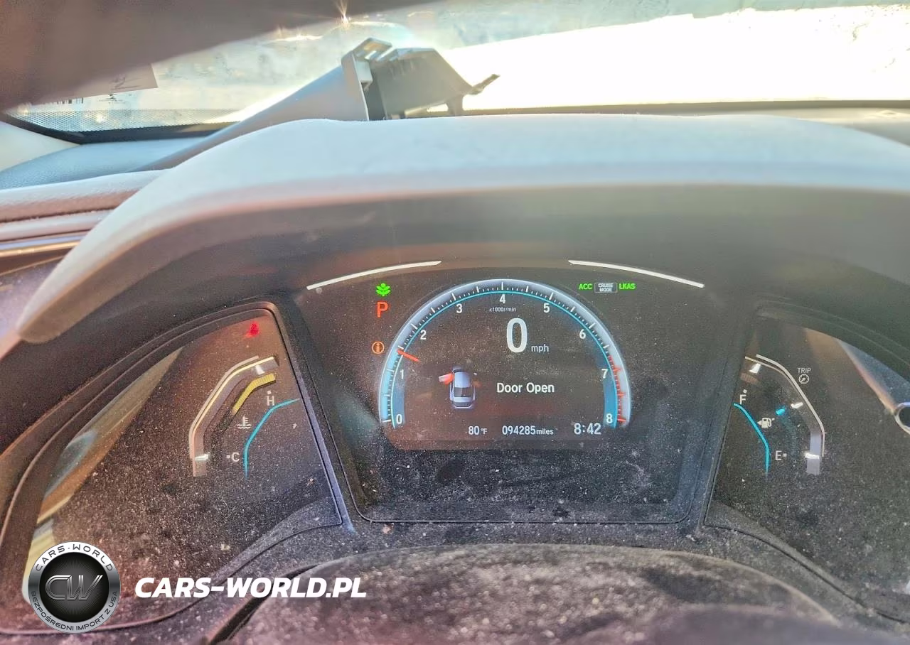 2019 Honda Civic Lx VIN:19XFC2F69KE030570 - 9