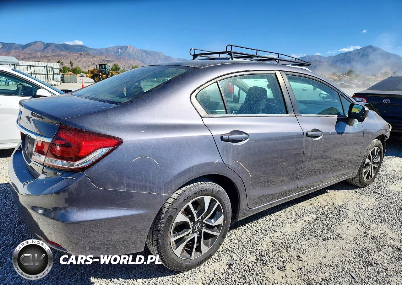 2015 Honda Civic Ex VIN:2HGFB2F87FH539993 - 3