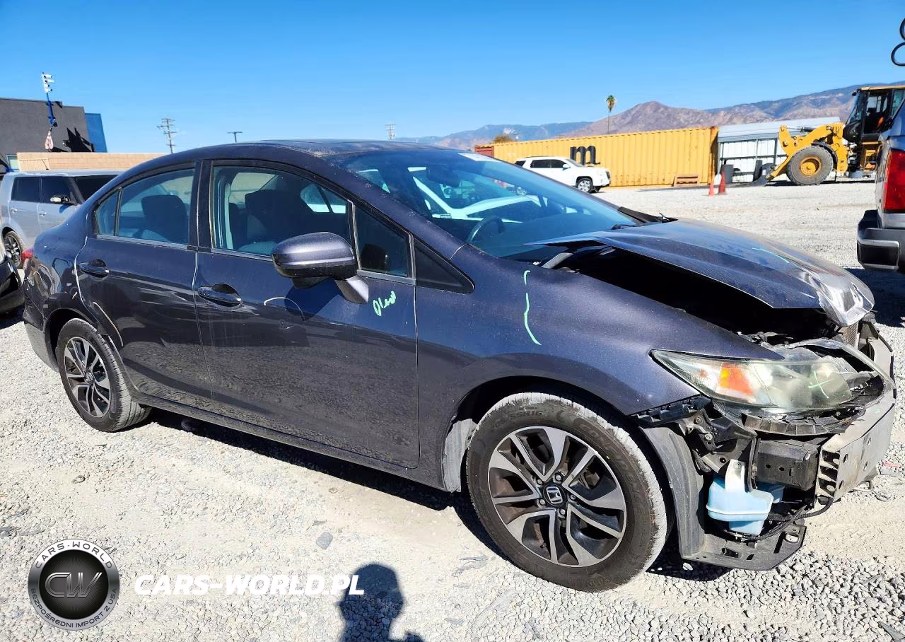 2015 Honda Civic Ex VIN:2HGFB2F87FH539993 - 4