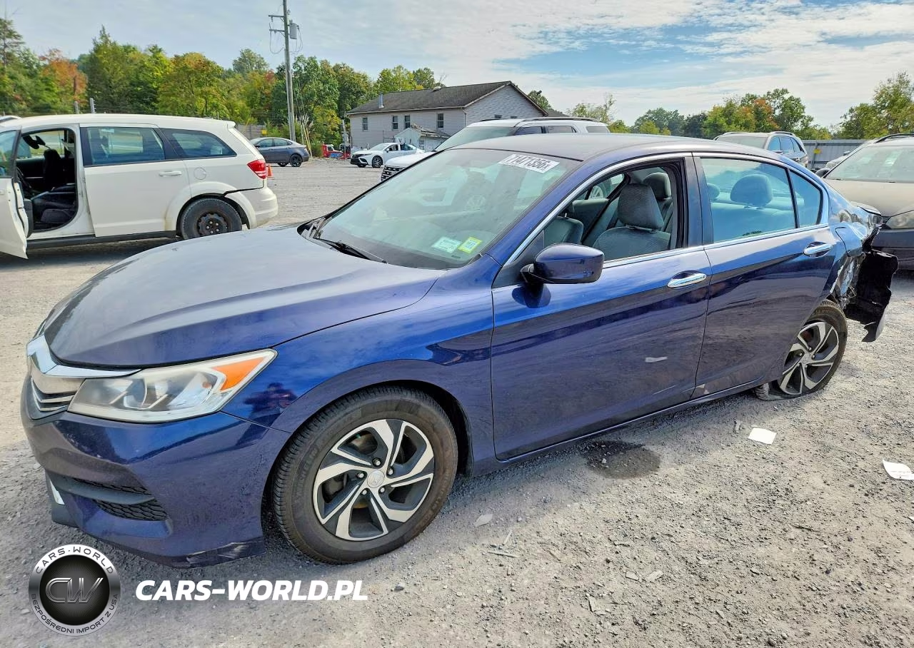 2017 Honda Accord Lx VIN:1HGCR2F35HA178025 - 1