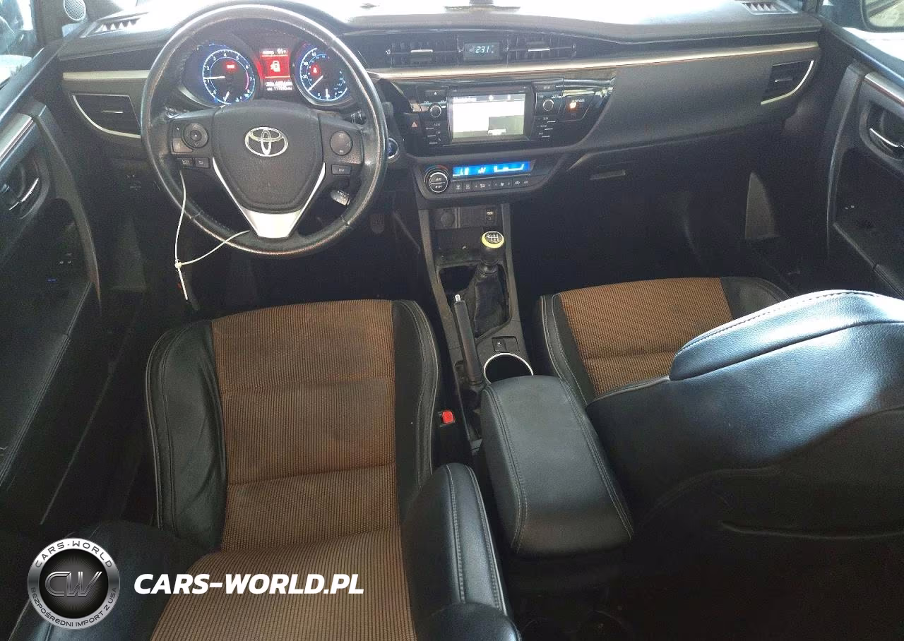 2015 Toyota Corolla S Plus VIN:5YFBURHEXFP221699 - 8