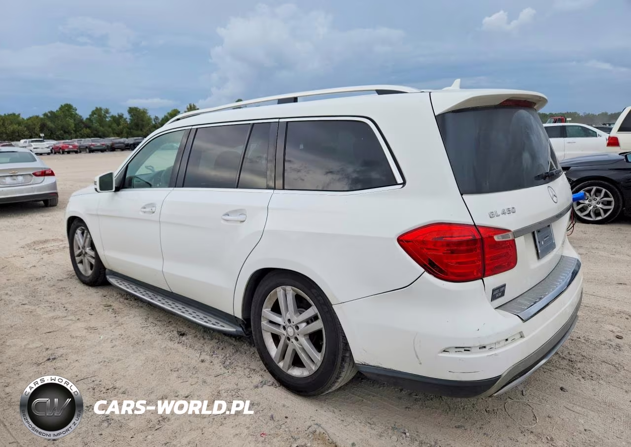 2015 Mercedes-Benz Gl 450 4Matic VIN:4JGDF6EE6FA526154 - 2