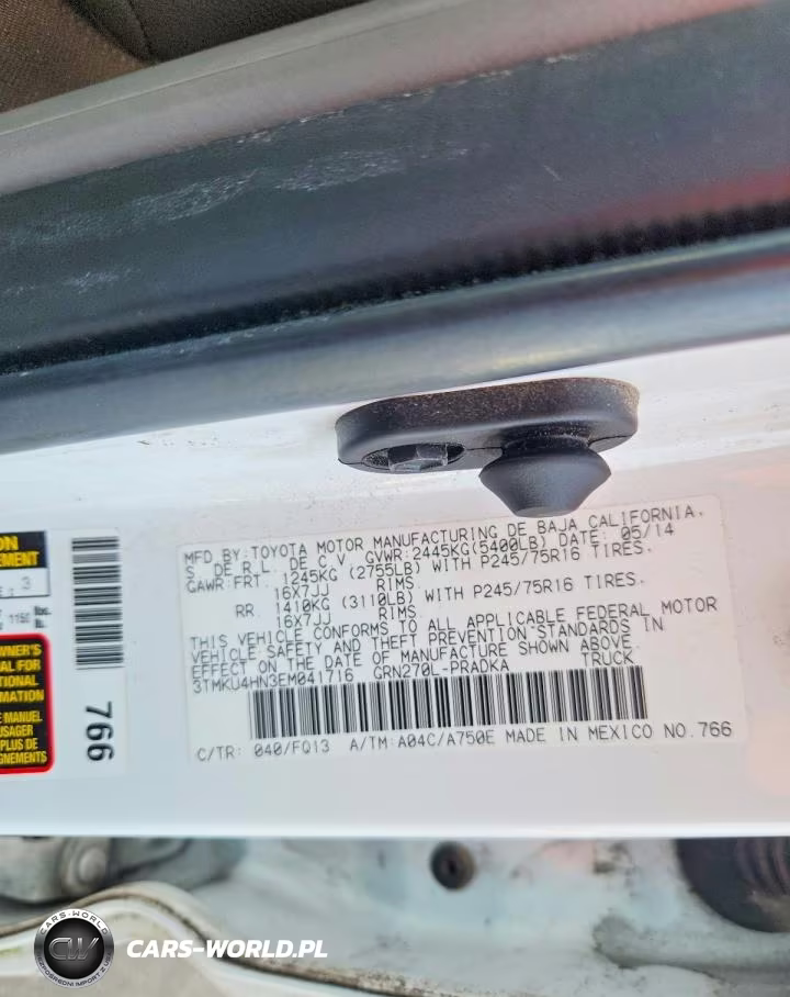 2014 Toyota Tacoma Double Cab Prerunner Long Bed VIN:3TMKU4HN3EM041716 - 13