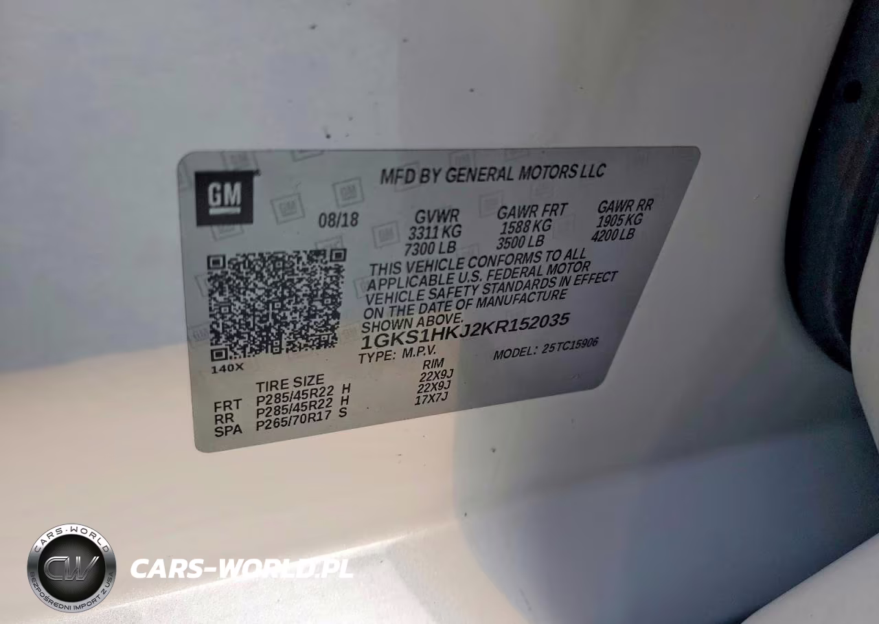 2019 GMC Yukon Xl Denali VIN:1GKS1HKJ2KR152035 - 13