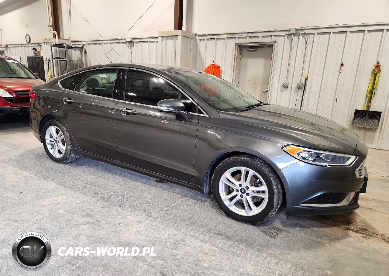 2018 Ford Fusion Se VIN:3FA6P0HD1JR149358 - 4