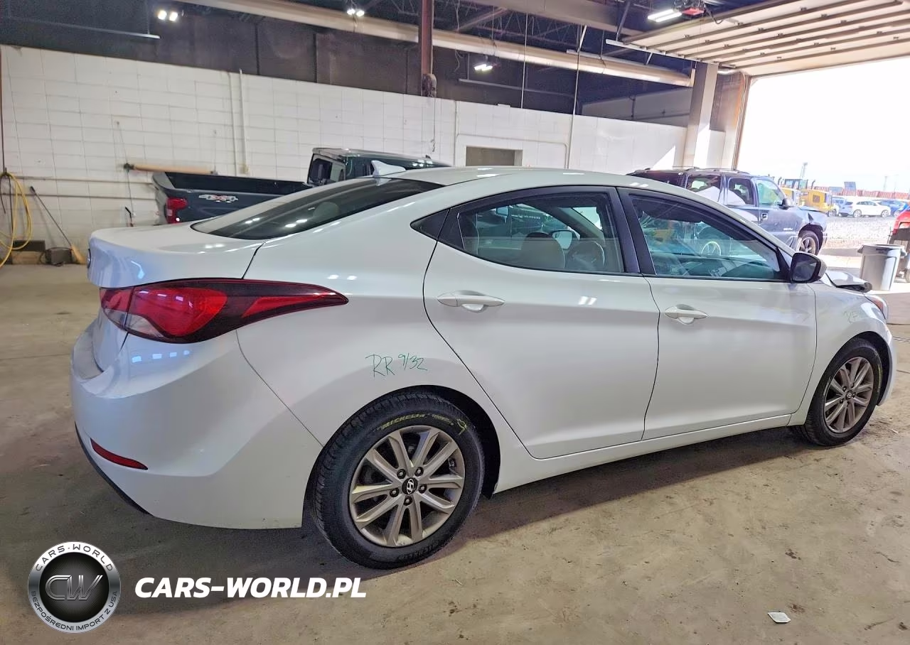 2016 Hyundai Elantra Se VIN:5NPDH4AE1GH653459 - 3
